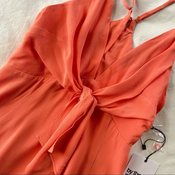 Sold NWT By The Way Liliana Front Tie Mini Dress - Picture 5 of 8